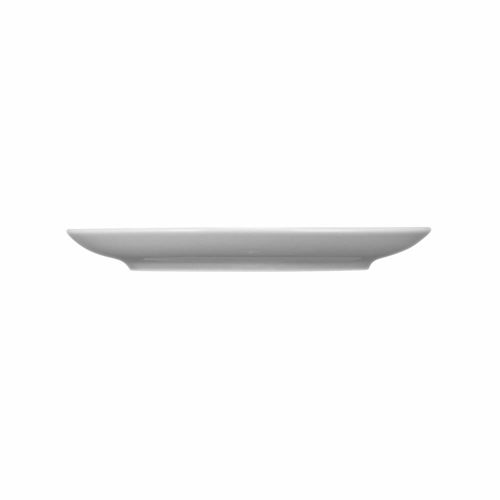 Seltmann Weiden Brotteller Amina Silbergrau, Teller, Porzellan, Grau, 16 cm, 001.773595