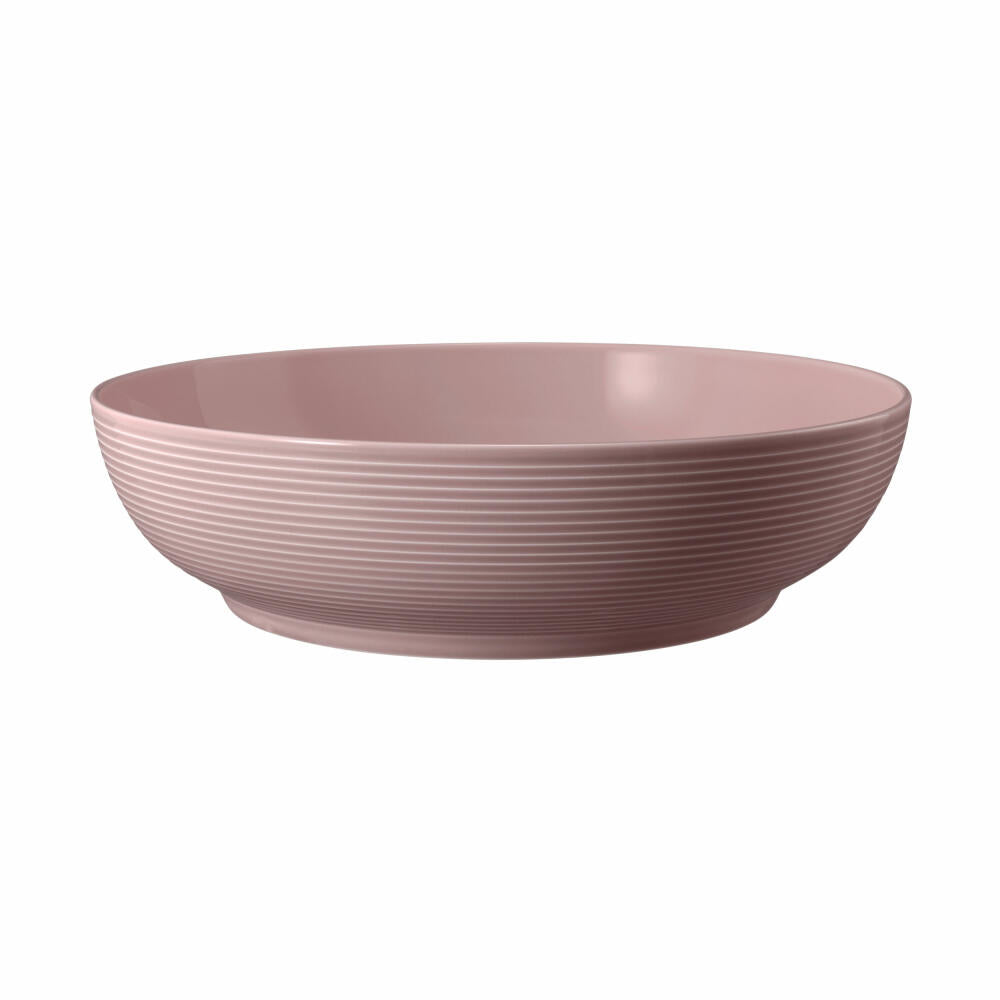 Seltmann Weiden Foodbowl Beat Altrosa, Schale, Porzellan, Rosa, 25 cm, 001.773708