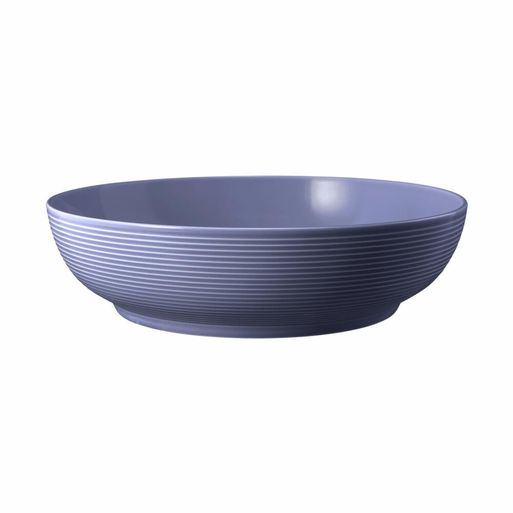 Seltmann Weiden Foodbowl Beat Fliederblau, Schale, Porzellan, 25 cm, 001.773732