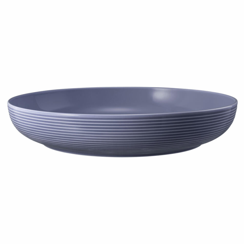 Seltmann Weiden Foodbowl Beat Fliederblau, Schale, Porzellan, 28 cm, 001.773733