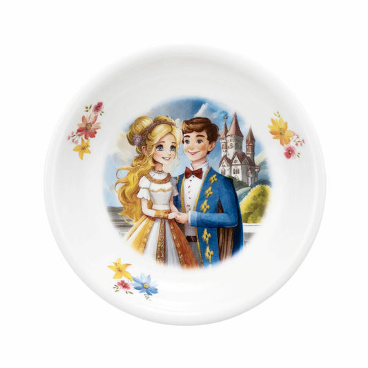 Seltmann Weiden Suppenteller Compact Prinzessin, Porzellan, Bunt, 20 cm, 001.774978
