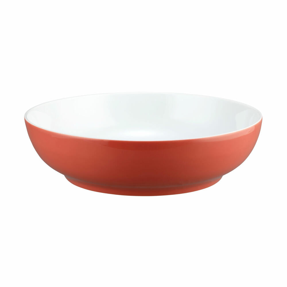 Seltmann Weiden Foodbowl Liberty Pure Colors Flamingo Red, Bowlschale, Porzellan, Rot, 2.35 L, 001.776045