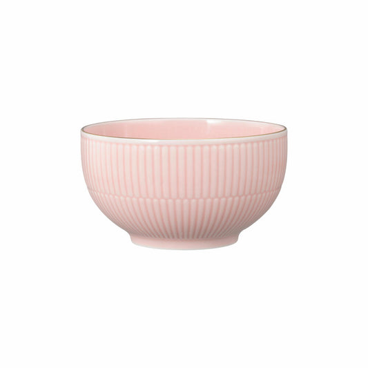 Seltmann Weiden Café au lait Schale Amina Rosé Goldrand, Bowlschale, Porzellan, Rosa, 500 ml, 001.776109