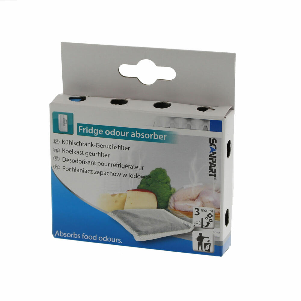 Scanpart Geruchsfilter für Kühlschrank, Filter, Kühlschrankfilter, Geruchsentferner, 1199000081