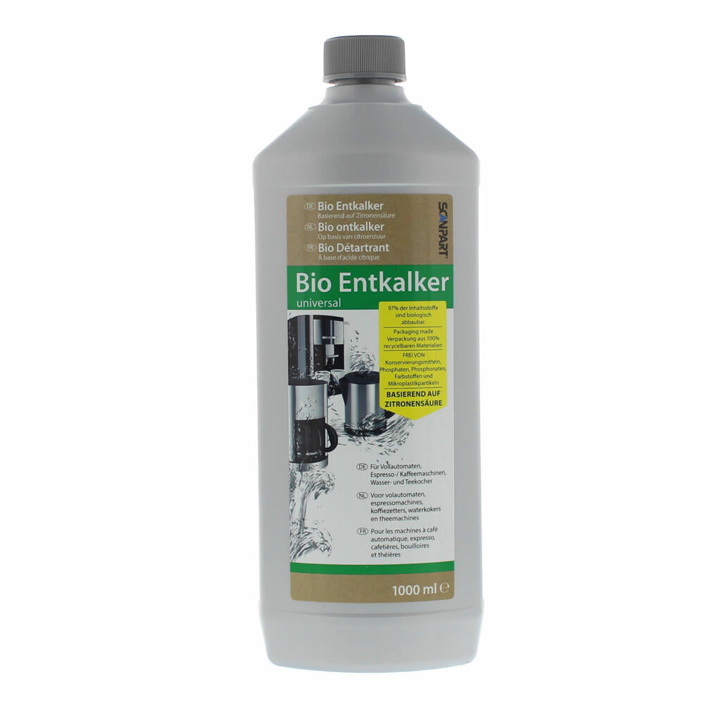 Scanpart Bio Descaler for Coffee Machines, Descaler, Cleaner, Liquid Descaler, 1 L, 2790000250