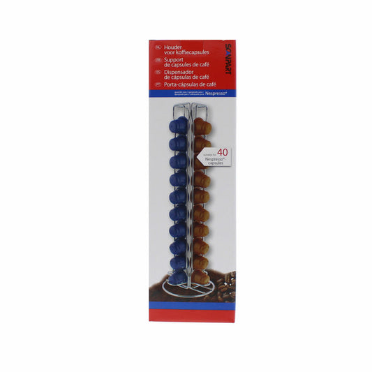 Scanpart Kapselhalter kompatibel mit Nespresso, für 40 Kapseln, Kaffeekapselhalter, Kapsel Halter, 2790002113