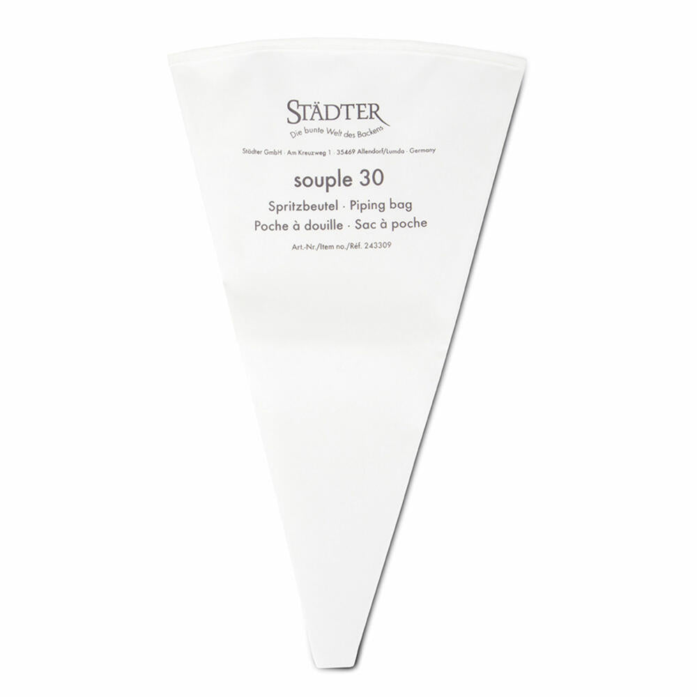 Städter professional piping bag Souple 30, piping bag, baking accessories, decoration, nylon fabric, 30 cm, 243309
