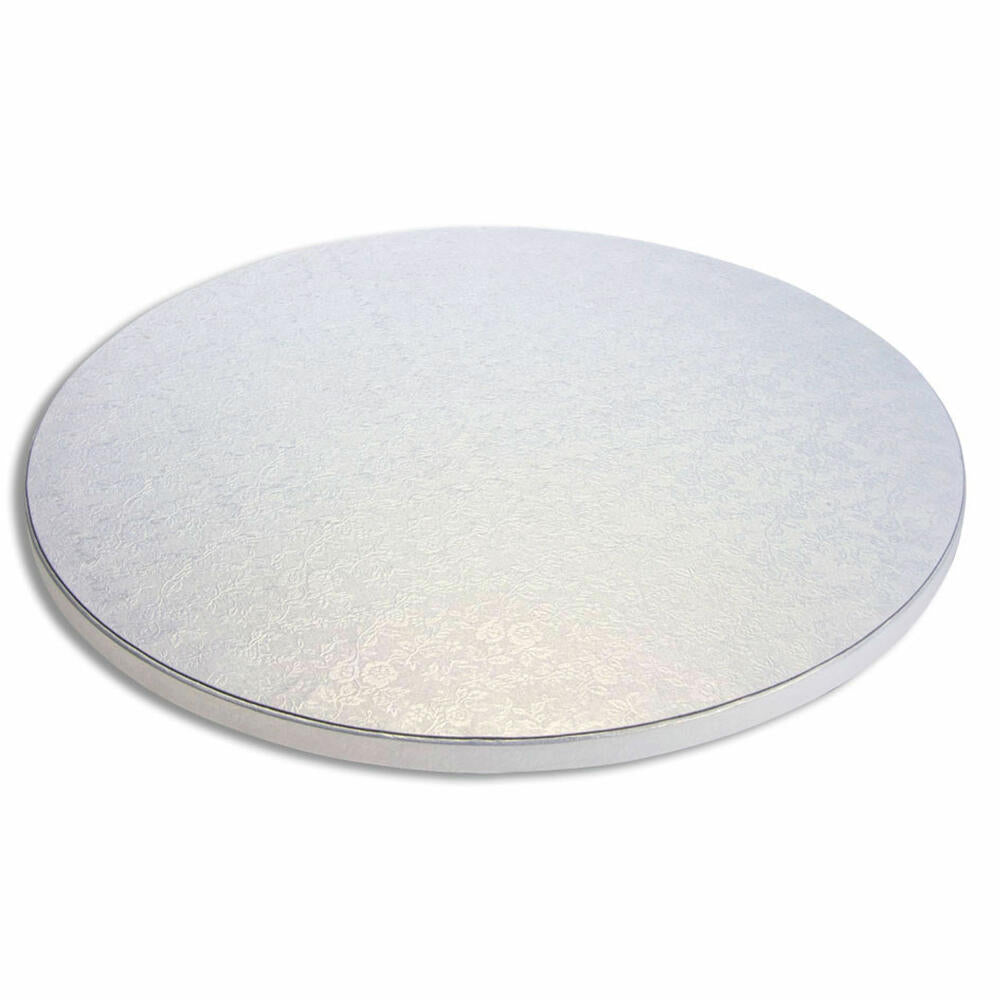 Städter Kuchenplatte Rund, Extra Stark, Tortenplatte, Kuchenteller, Kuchen Platte, Pappe, Ø 30 cm, 900028