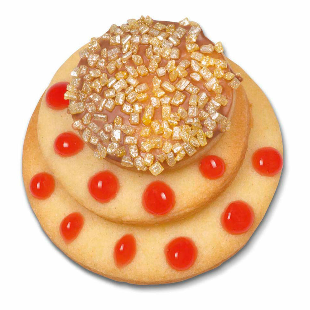 Städter Terrassen-Ausstecher Ring Set Glatt Set, 3-tlg., Ausstechform, Plätzchenform, Keks, Plätzchen, Edelstahl, 956163