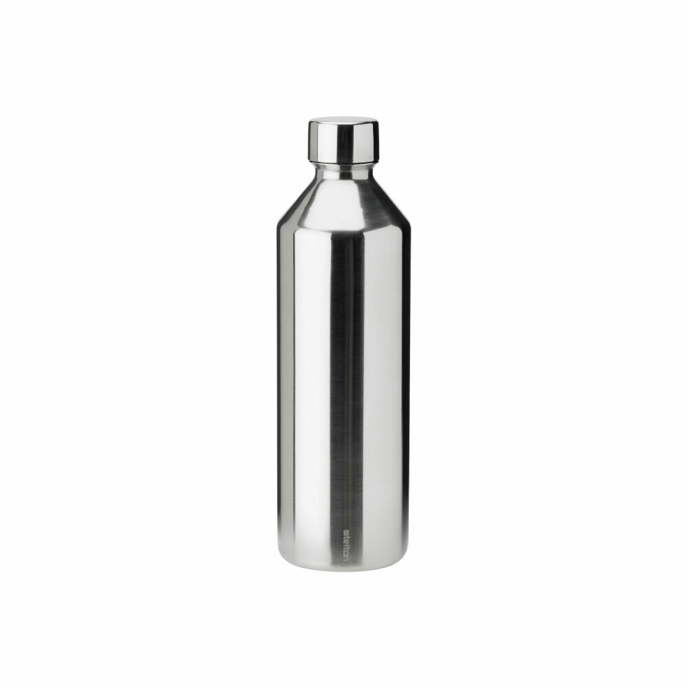 Stelton Wassersprudler-Flasche Brus, Edelstahl, Kunststoff, Steel, 1.2 L, 2103