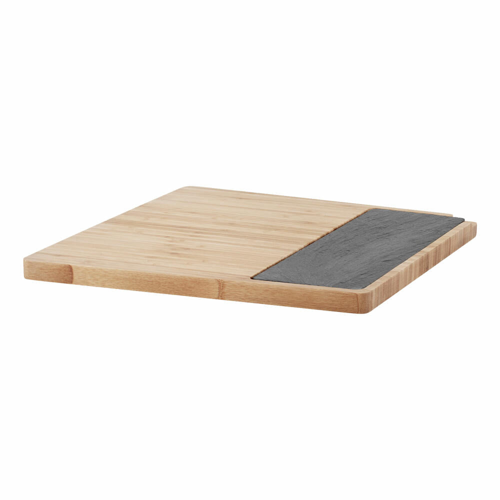 Stelton Twin Serving Board L, Waiter's Tray, Tray, Wood, Slate, Brown, 36 x 34 cm, 441