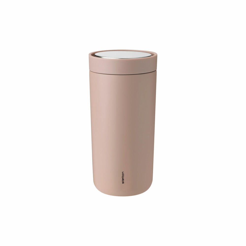 Stelton Thermobecher To Go Click, Stahl, Kunststoff, Heather, 400 ml, 685-50
