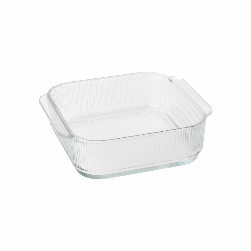 Stelton casserole dish Pilastro, borosilicate glass, clear, 19.7 x 17.3 cm, X-517