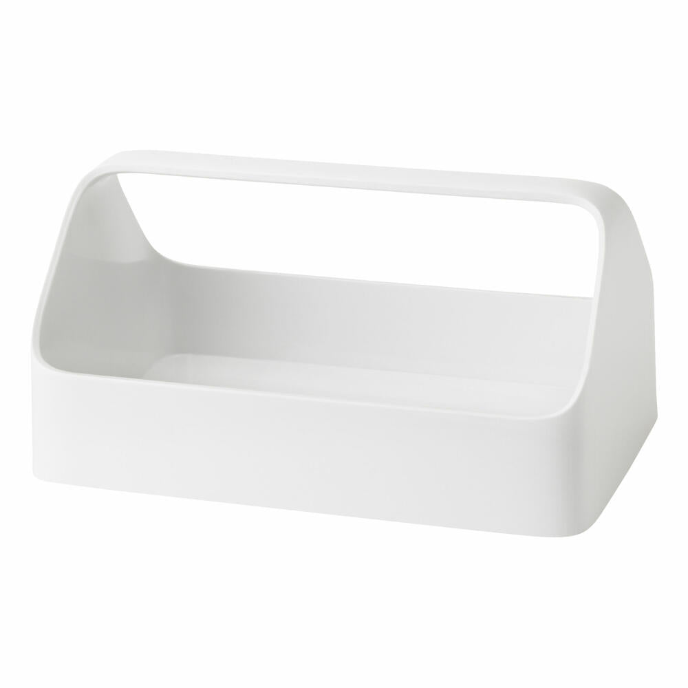 Rig-Tig HANDY-BOX Aufbewahrungsbox White, Organizer, Kunststoff, Gummi, Weiß, 18 x 28 cm, Z00125-1