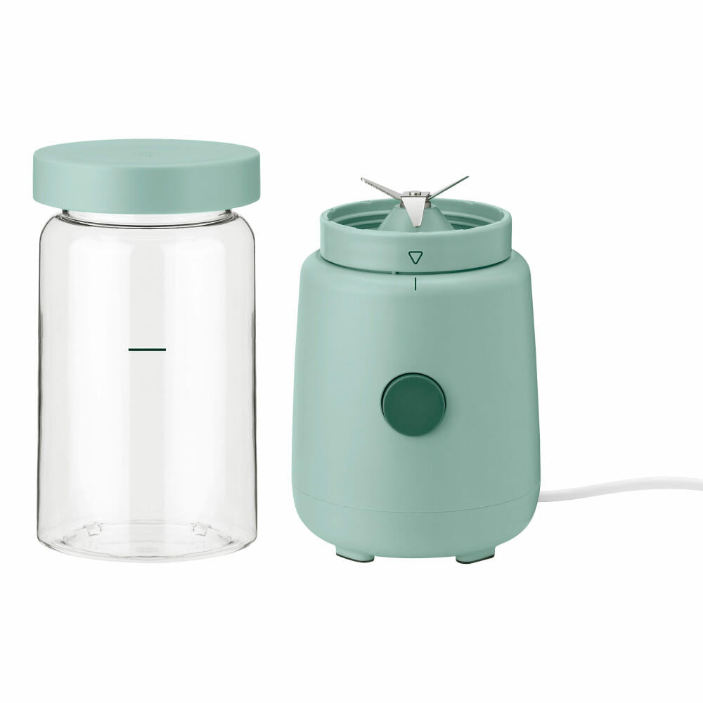 Rig-Tig FOODIE Smoothiemixer Light Green, Smoothie Maker, Blender, Mixer, Kunststoff, Tritan, Edelstahl, Hellgrün, 500 ml, Z00605-2