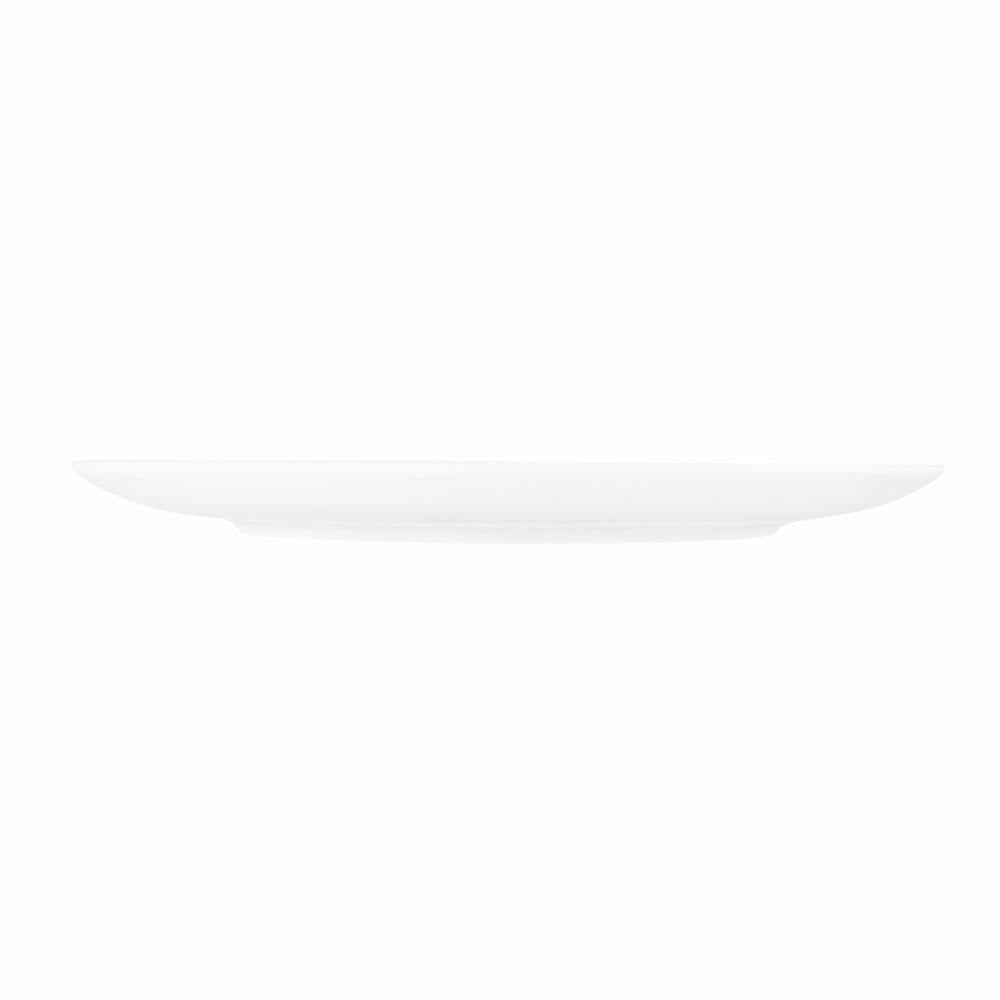 Seltmann Weiden Liberty breakfast plate, plate, cake plate, porcelain, white Ø 22.7 cm, 001.764189