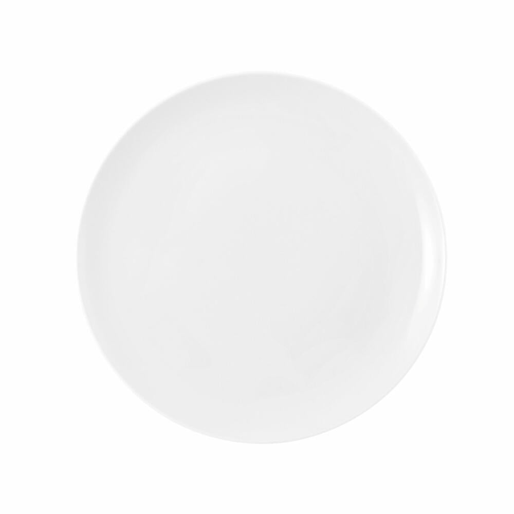 Seltmann Weiden Liberty breakfast plate, plate, cake plate, porcelain, white Ø 22.7 cm, 001.764189