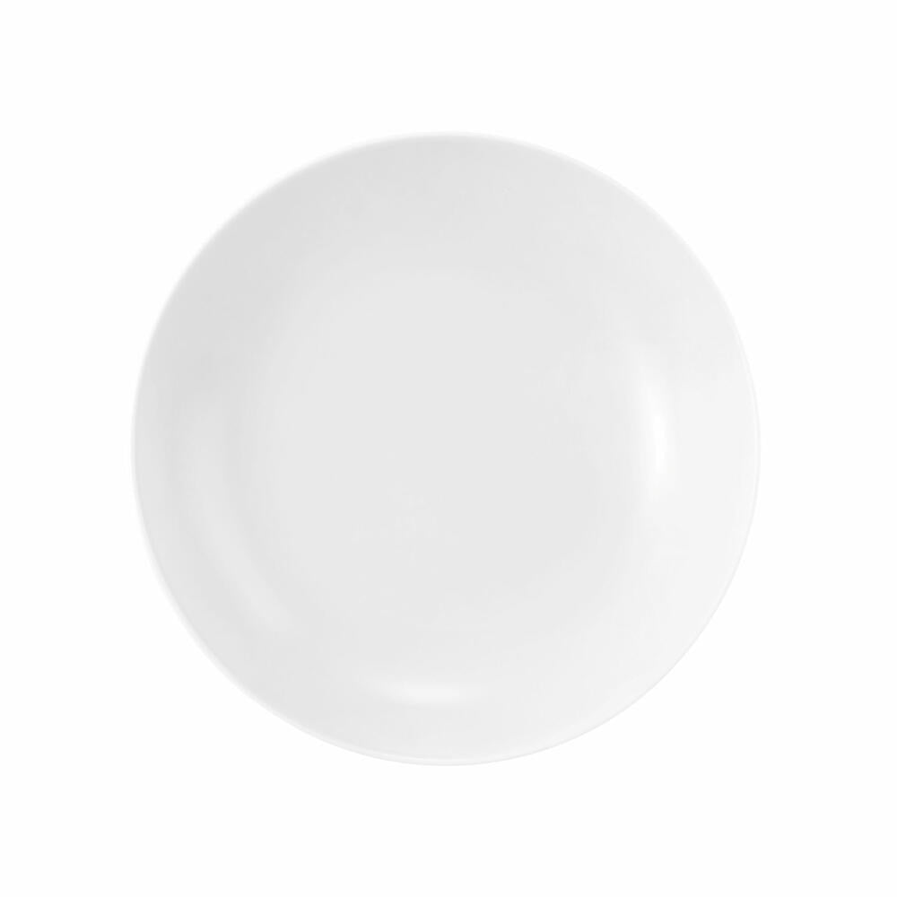 Seltmann Weiden Liberty soup plate, plate, dinner plate, porcelain, white Ø 21.2 cm, 001.764191
