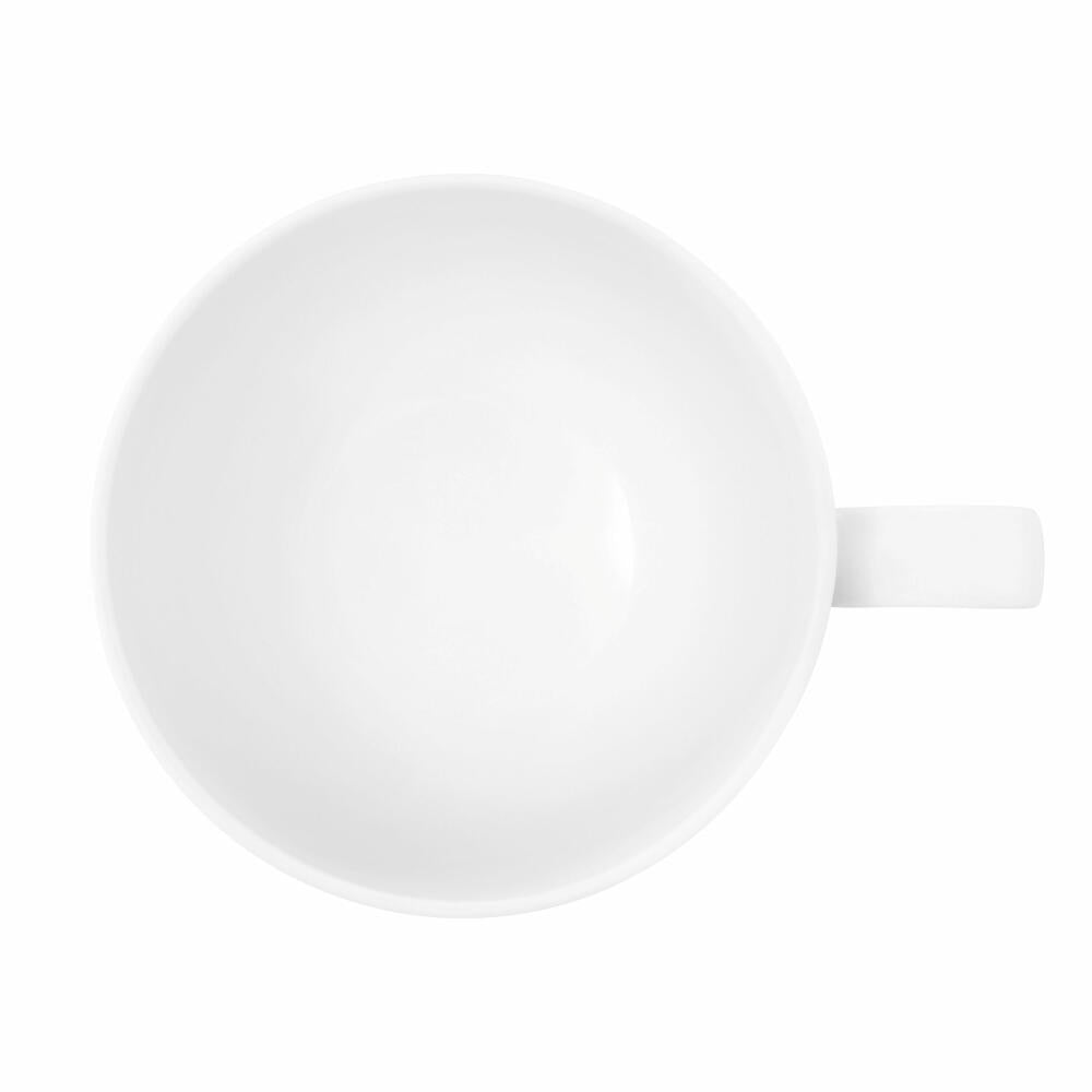 Seltmann Weiden Liberty milk coffee cup, milk coffee cup, coffee cup, coffee cup, porcelain, white, 400 ml, 001.764202
