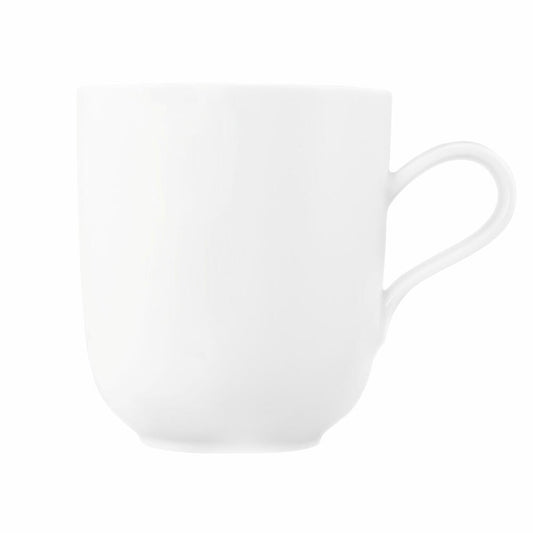 Seltmann Weiden Liberty Becher, Kaffeebecher, Teetasse, Tasse, Porzellan, Weiß, 400 ml, 001.764205