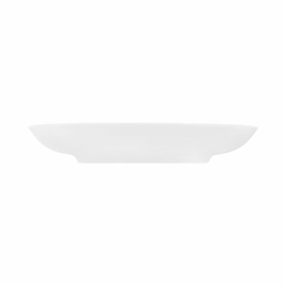 Seltmann Weiden Liberty tea saucer, saucer, underplate, porcelain, white, Ø 13 cm, 001.764209