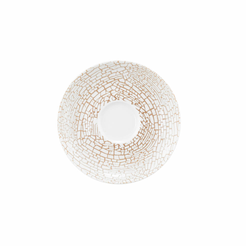 Seltmann Weiden Liberty Espressountertasse, Untertasse, Unterteller, Porzellan, Krakelee, Ø 11.9 cm, 001.764228