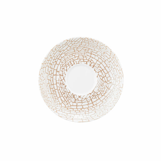 Seltmann Weiden Liberty Teeuntertasse, Untertasse, Unterteller, Porzellan, Krakelee, Ø 13 cm, 001.764229