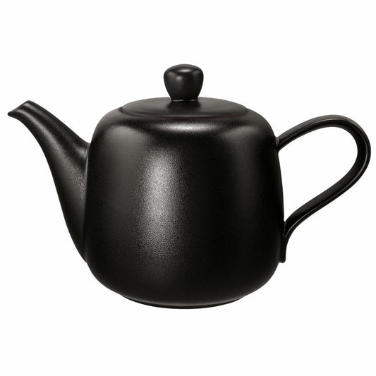 Seltmann Weiden Kanne Liberty Velvet Black, Porzellan, Schwarz, 1.6 L, 001.764284