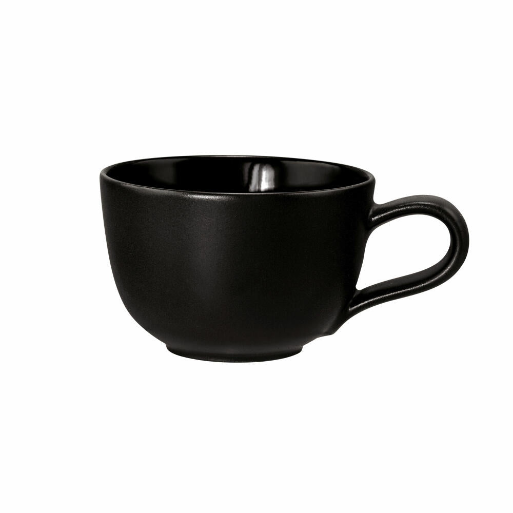Seltmann Weiden Espressoobertasse Liberty Velvet Black, Kaffeetasse, Becher, Porzellan, Schwarz, 90 ml, 001.764291