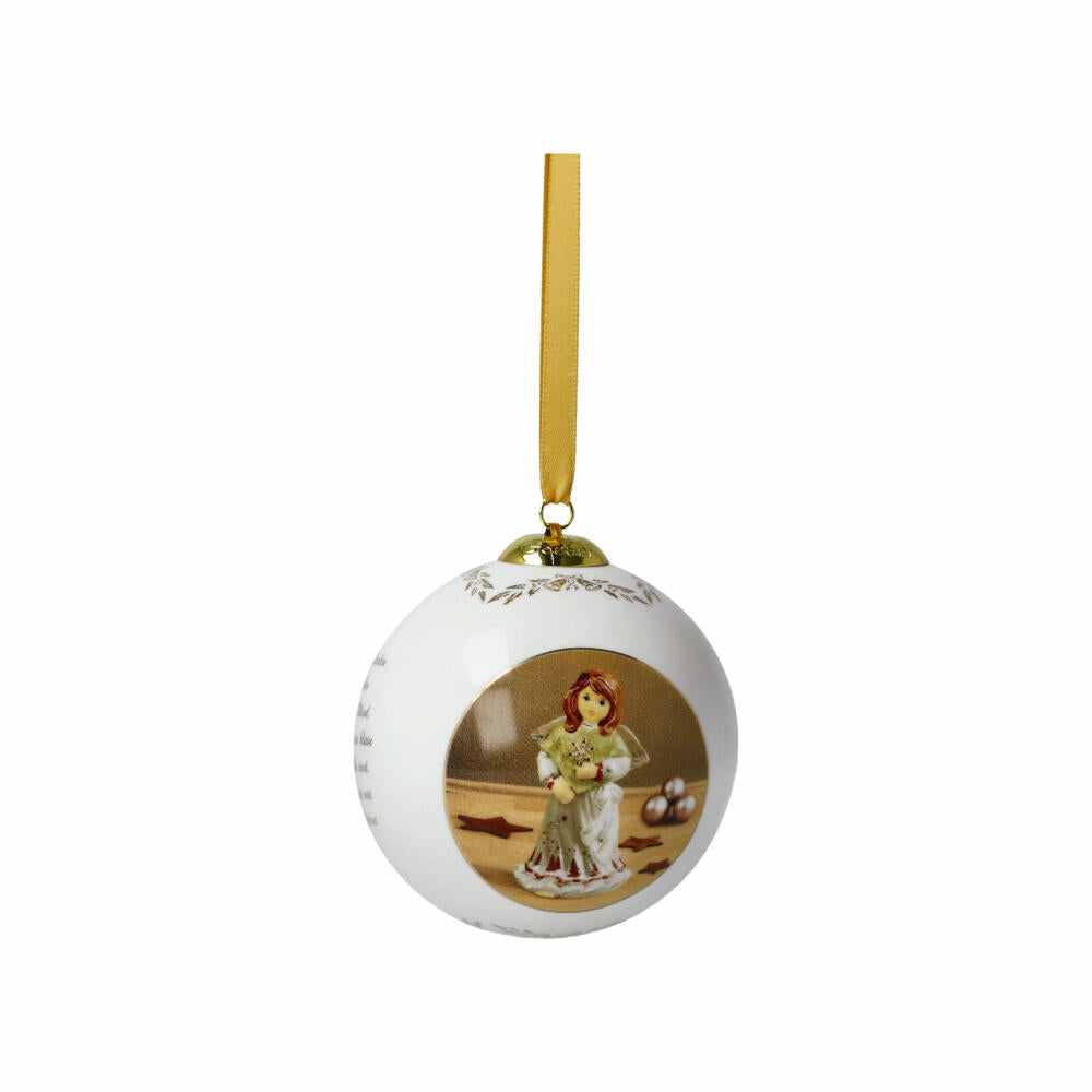 Goebel Annual Ball 2022, Annual Editions, Porcelain, Magical Winter Forest - Metallic Green, 7 cm, 66501651
