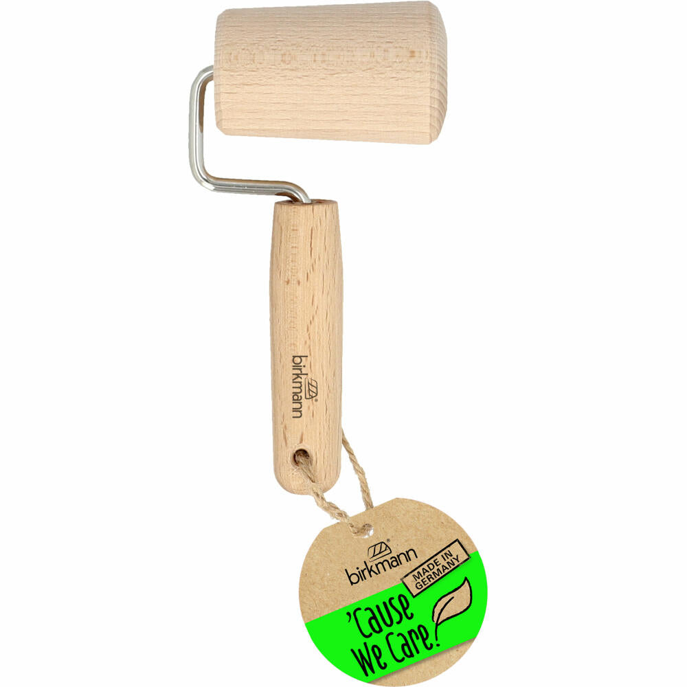 Birkmann Cause We Care Teigroller, konisch, Ausroller, Backzubehör, Buchenholz, 889446