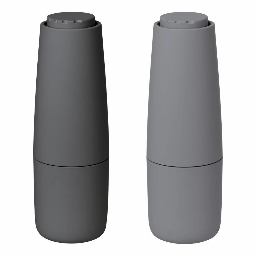 Blomus salt &amp; pepper mill SALPI, salt mill, mill, spice mill, plastic, ceramic, sharkskin + magnet, 180 ml, 63960