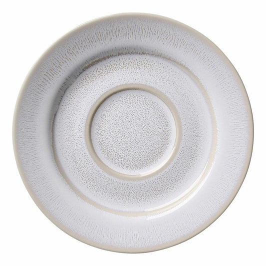 Ritzenhoff & Breker Laredo Espresso Untertasse, Unterteller, Untere, Steinzeug, Creme, Ø 12.5 cm, 423426