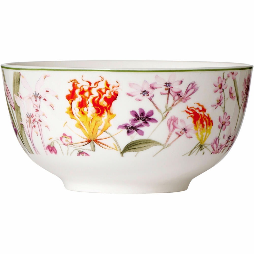 Ritzenhoff & Breker Müslischale Flora, Müsli Schale, Schüssel, Desserschale, Porzellan, Bunt, Ø 15 cm, 426199
