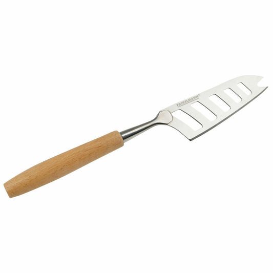 Fackelmann Weichkäsemesser Fair, Käsemesser, Käseschneider, Buche, Edelstahl, 24 cm, 31038