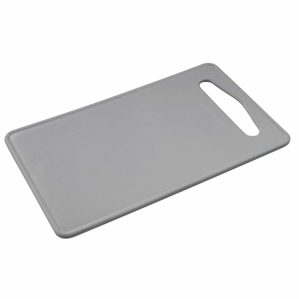 Fackelmann Essbrettchen Eco, Frühstücksbrettchen, Schneidebrett, Green PE, Grau, 24 x 14 cm, 33030