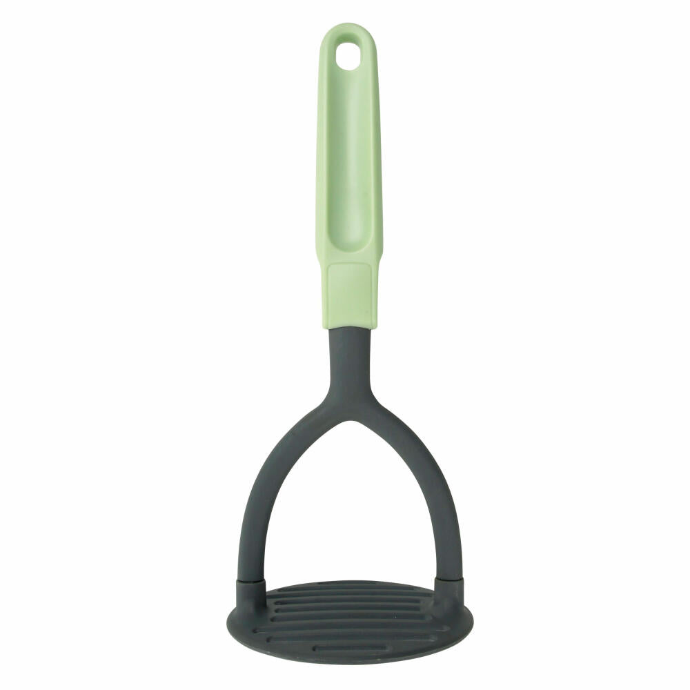 Fackelmann Kartoffelstampfer Ecolution, Kartoffelpresse, Stampfer, Materialmix, Mintgrün, 25 cm, 33065