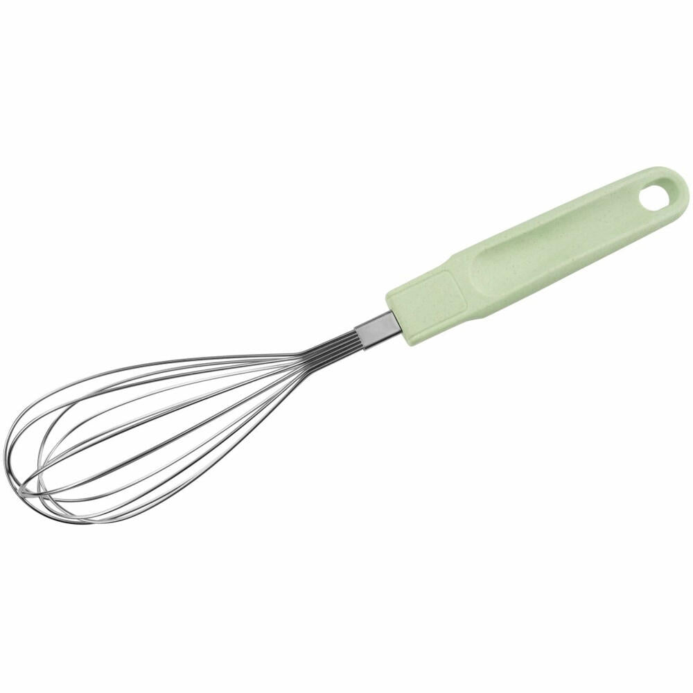 Fackelmann Schneebesen Ecolution, Rührbesen, Quirlbesen, Materialmix, Mintgrün, 32 cm, 33067