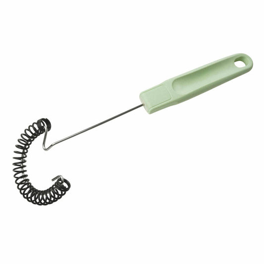Fackelmann Schneebesen Ecolution, Rührbesen, Milchschäumer, Materialmix, Mintgrün, 27 cm, 33069