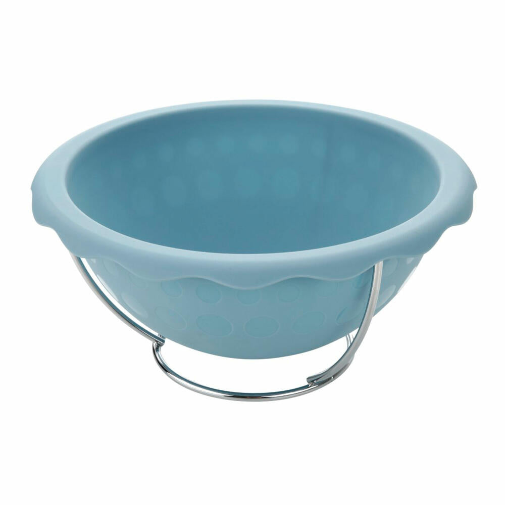 Zenker Backform Halbkugel, Halbkugelform, Silikon, Ice Blue, 18 cm, 43937