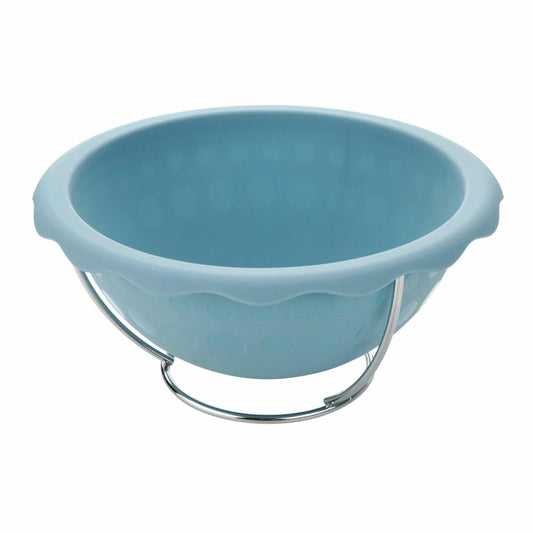 Zenker Backform Halbkugel, Halbkugelform, Silikon, Ice Blue, 18 cm, 43937