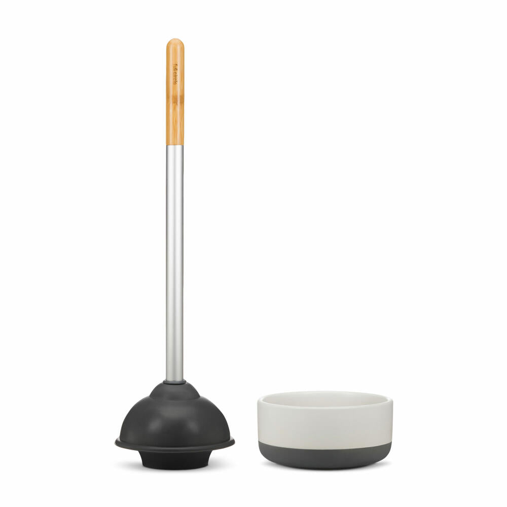 Full Circle Home Pömpel Royal Plunge, Plunger, Toilettenstöpsel, Aluminium, Kunststoff, Keramik, FC18145W