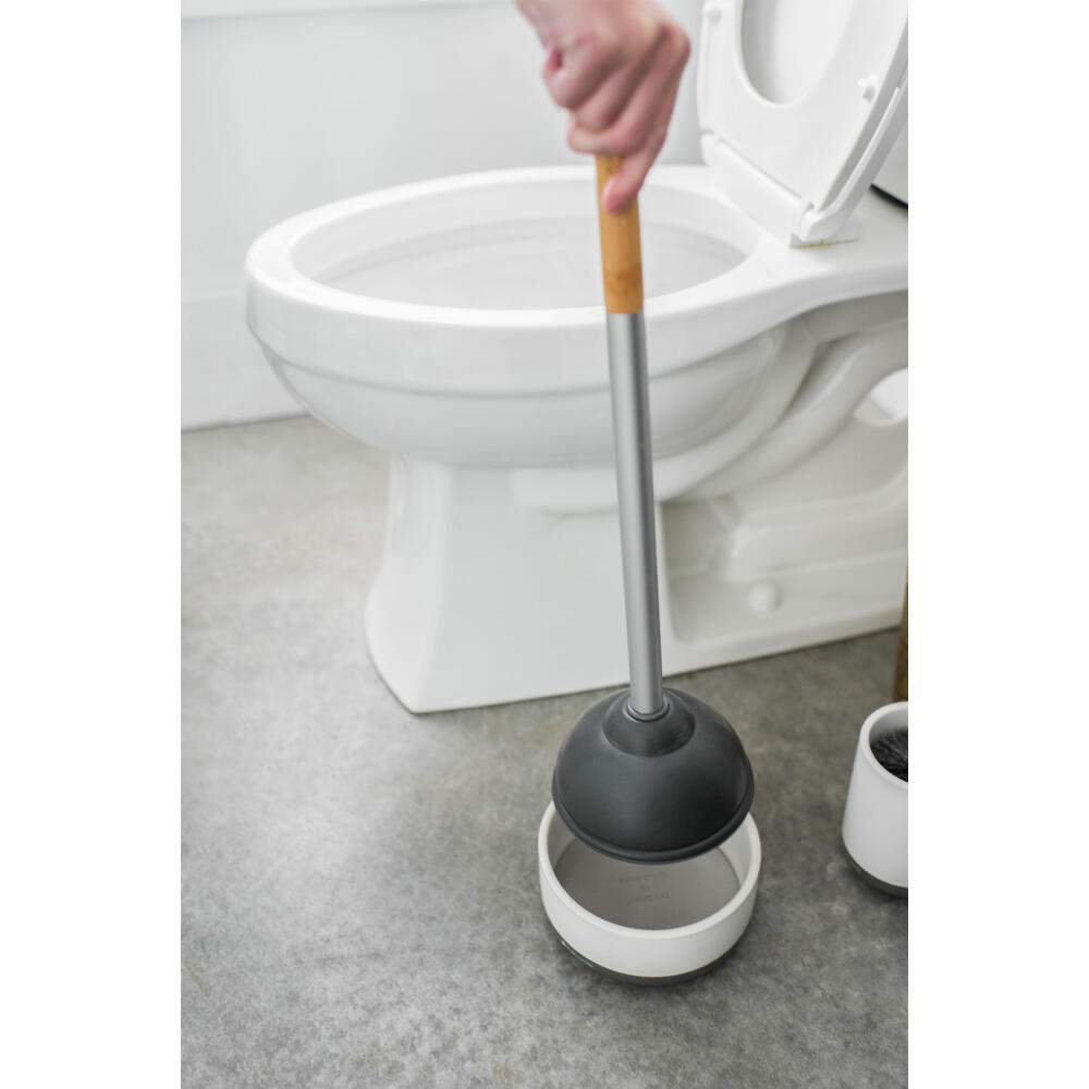 Full Circle Home Pömpel Royal Plunge, Plunger, Toilettenstöpsel, Aluminium, Kunststoff, Keramik, FC18145W