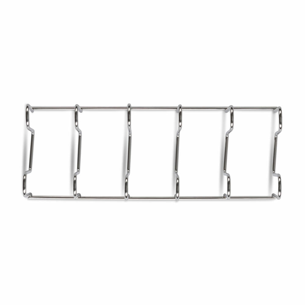 Full Circle Home Shape-Shifter Dish Drainer with Microfiber Mat, Stainless Steel, Gray, FC20402GY