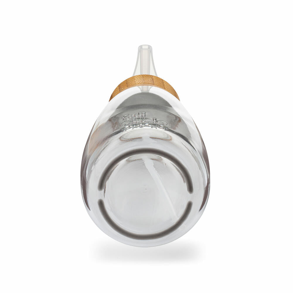 Full Circle Home Seifenspender Foamance, Dosierspender, Glas, Bambus, 450 ml, FC21141W