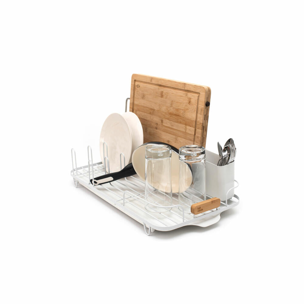 Full Circle Home Abtropfgestell Dish Jockey, Trockenständer, Stahl, Recycling-Kunststoff, FC21404W