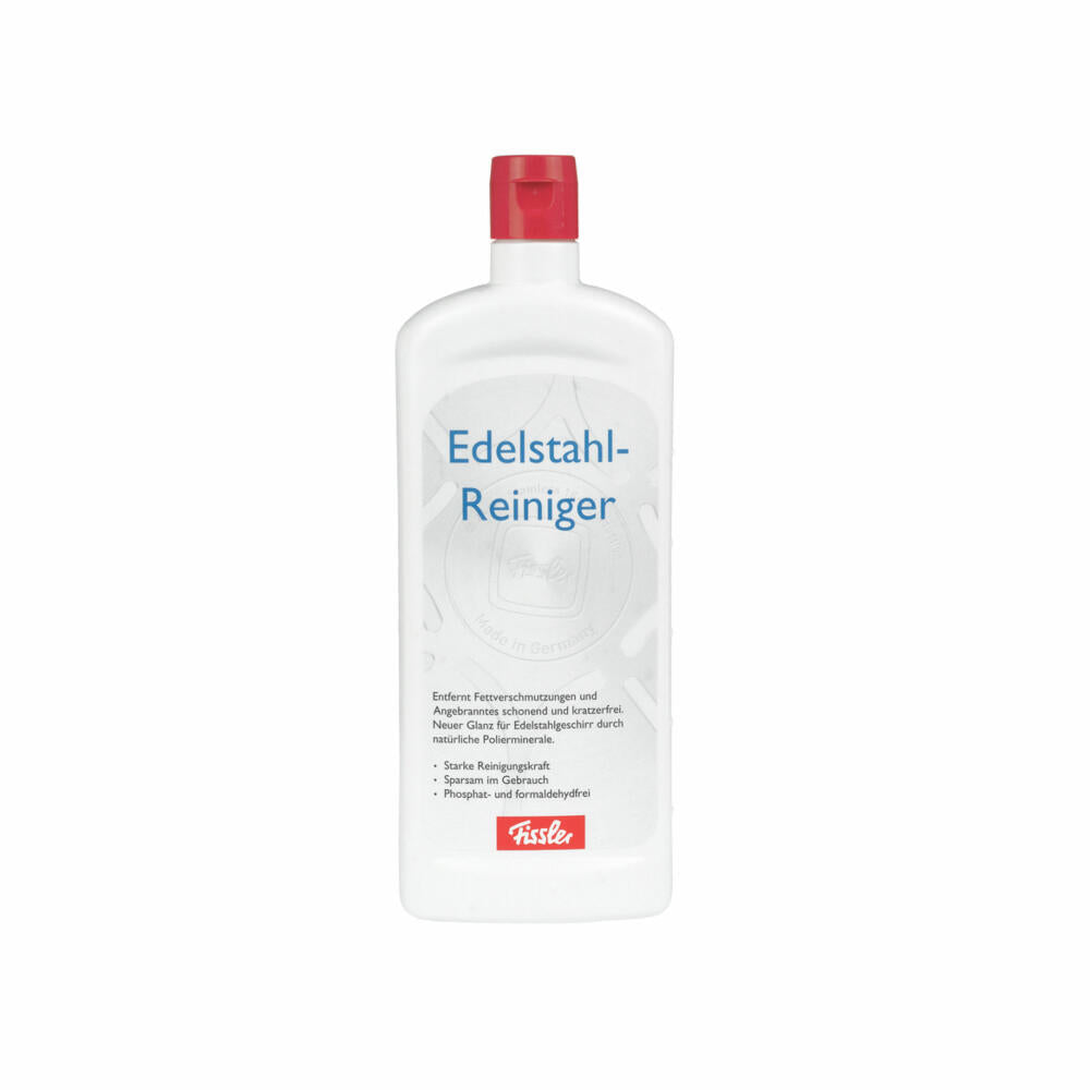 Fissler Reinigungs- und Pflegemittel Schonender Edelstahl-Reiniger, 250 ml