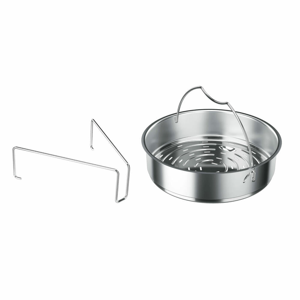 Fissler Vitavit-Zubehör Einsatz, Gareinsatz, Dampfeinsatz, mit Dreibein, für Ø 18 cm, Gelocht