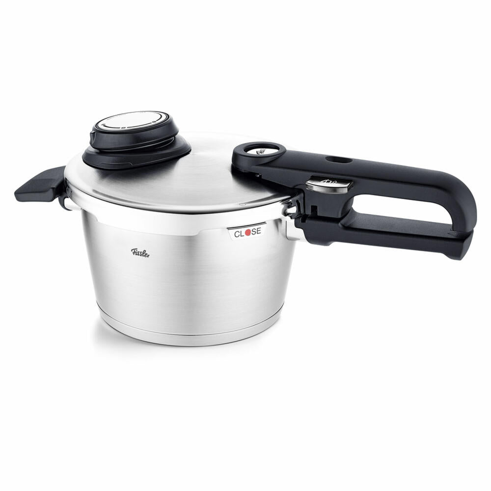 Fissler Vitavit Premium Schnellkochtopf 18 cm, 2.5 L, mit gelochtem Einsatz, 622-212-02-070