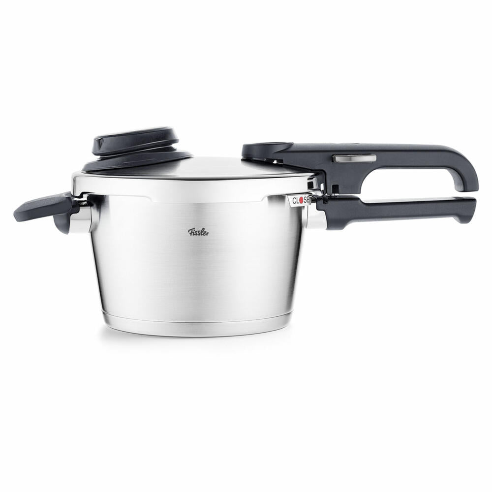 Fissler Vitavit Premium Schnellkochtopf 18 cm, 2.5 L, mit gelochtem Einsatz, 622-212-02-070